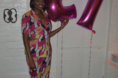 27th Birthday-My Birthday Dinner at 1230 DC in a Nikki Billie Jean Pretty in Pink 2 Piece Suit, Short Sleeve Blazer & Wide Leg Pants 25
