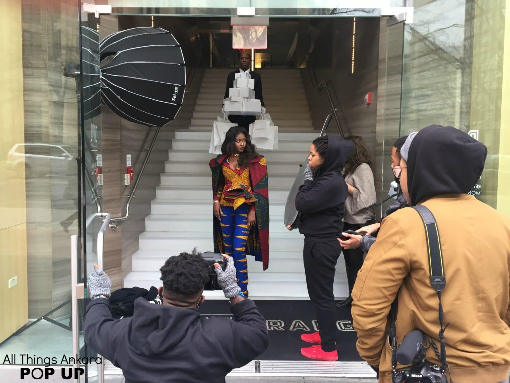 “Shopping Like A Boss” All Things Ankara Pop Up 2017 Campaign (Behind-The-Scenes) Photo 1